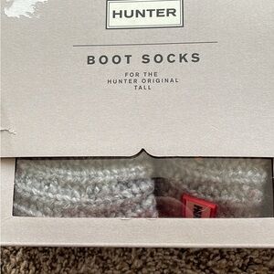 Hunter Gray Boot Socks